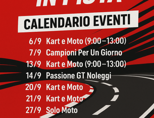 Settembre in Pista – Calendario Eventi