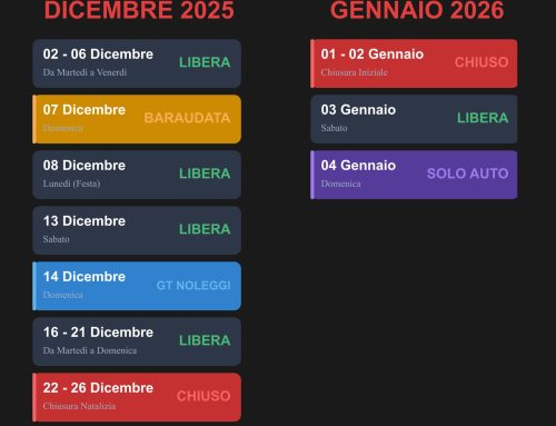 Calendario Dicembre 2025 & Gennaio 2026